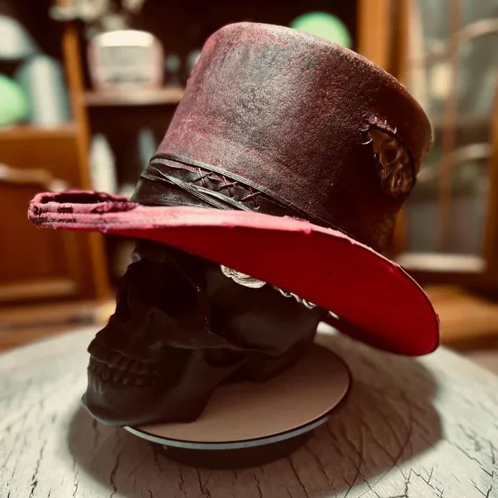 Crimson Reaper Top Hat