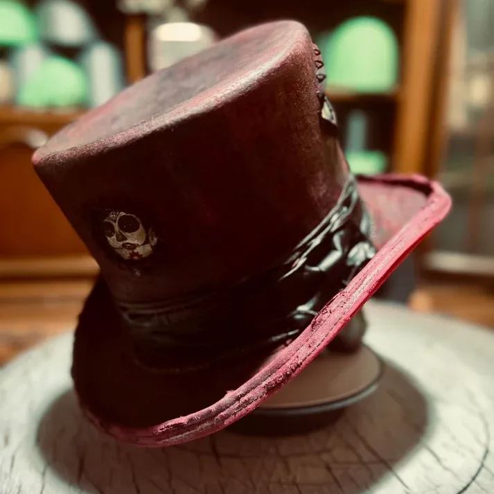 Crimson Reaper Top Hat