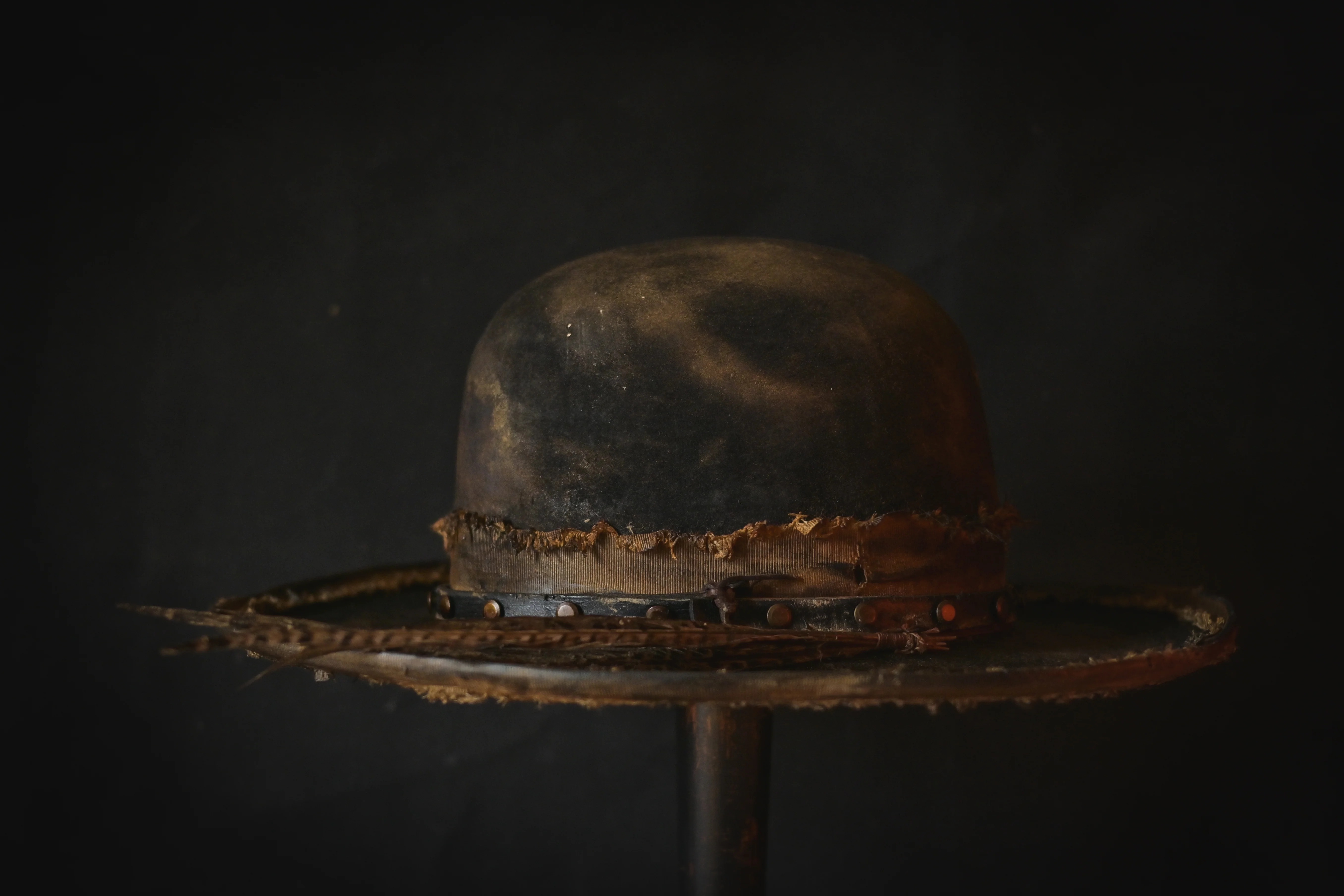 Vintage Trailblazer Weathered Fedora
