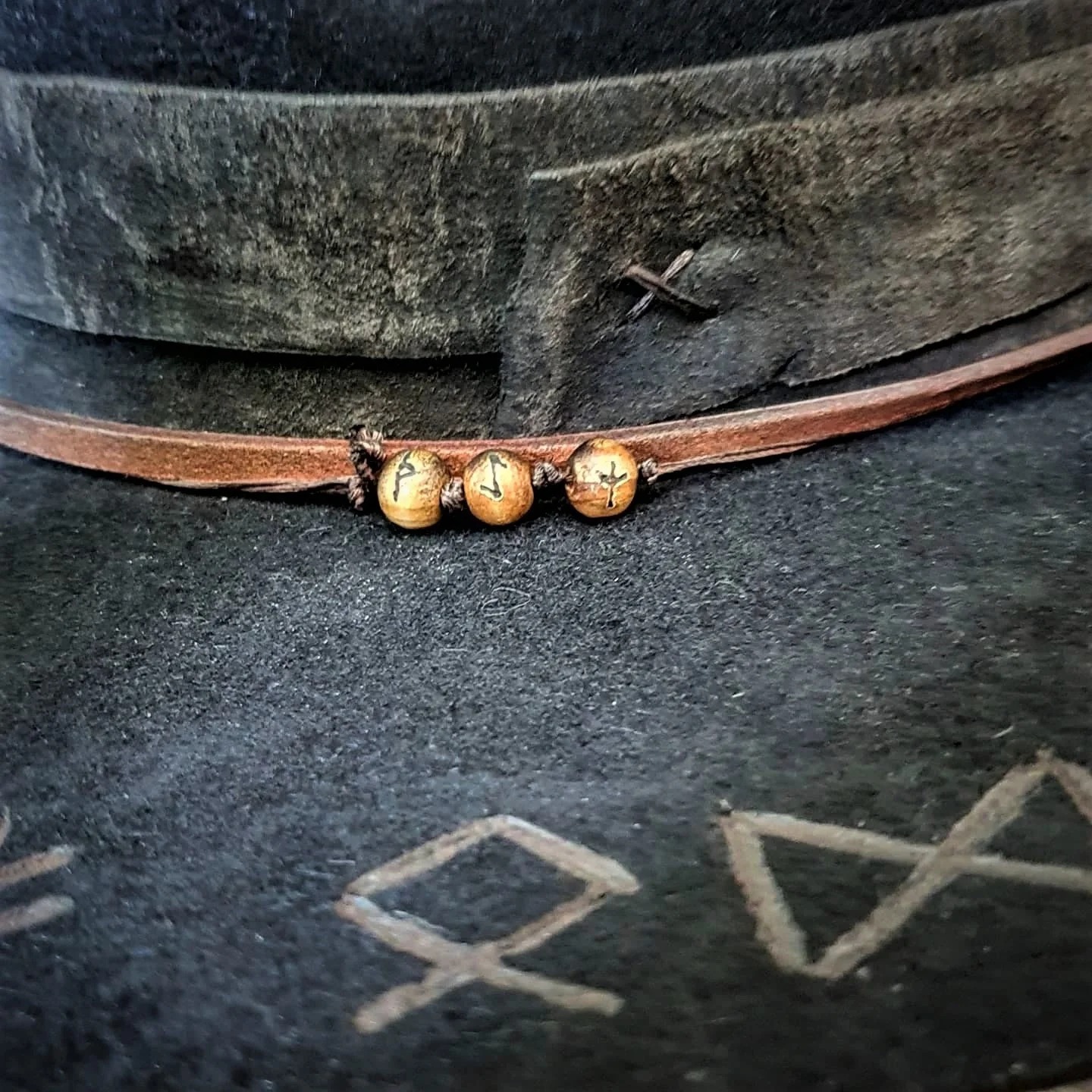 Runeweaver Midnight Brim Hat