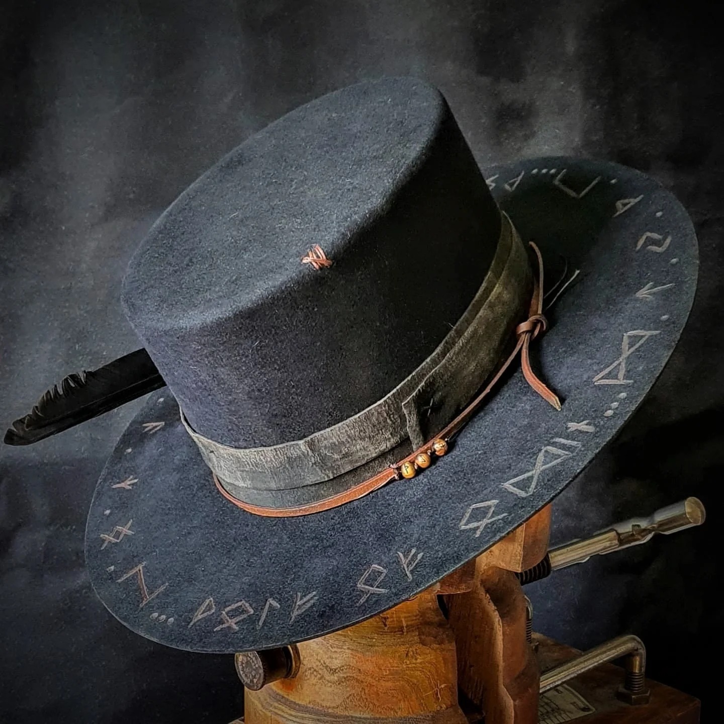 Runeweaver Midnight Brim Hat