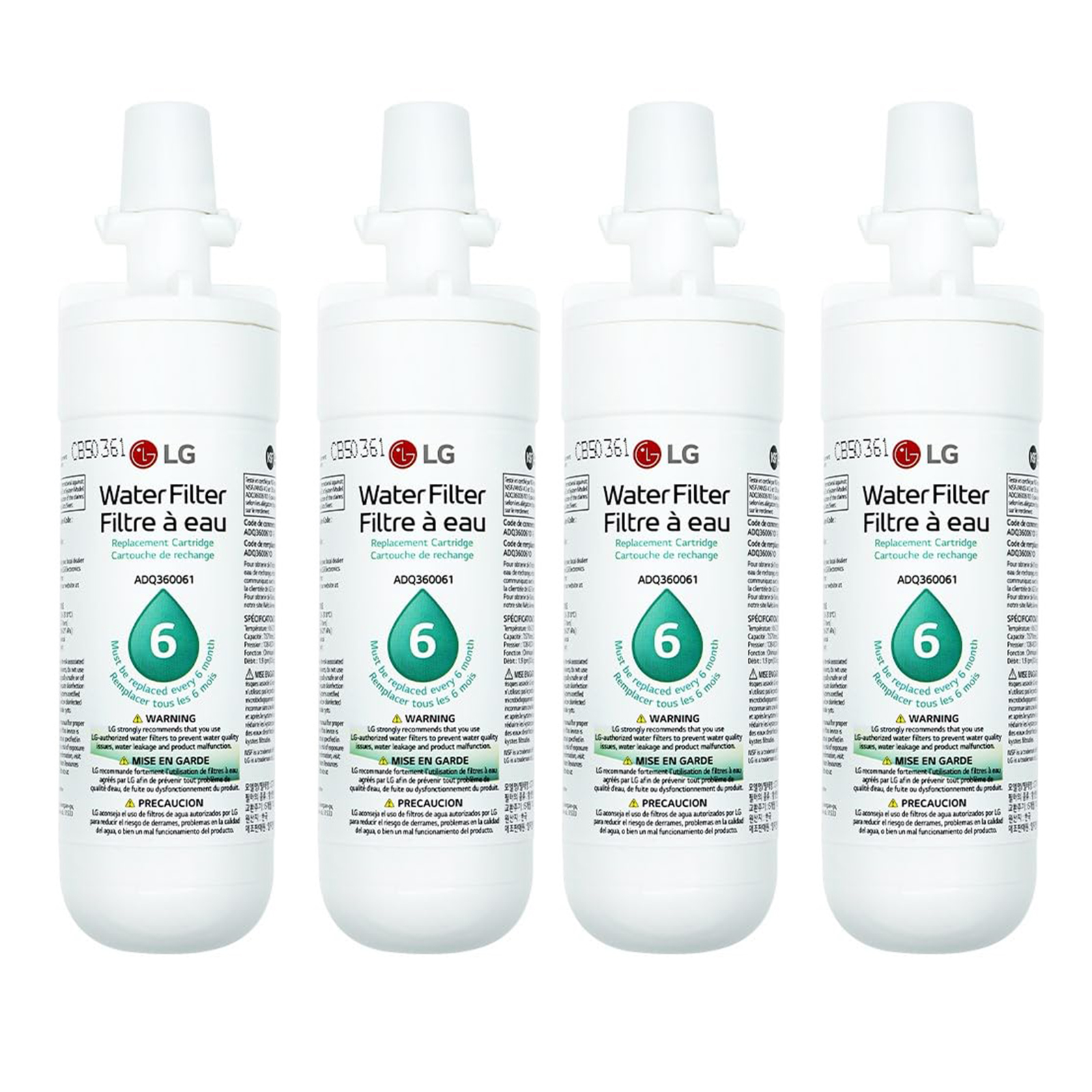 LG LT700P ADQ36006101 Refrigerator Water Filter