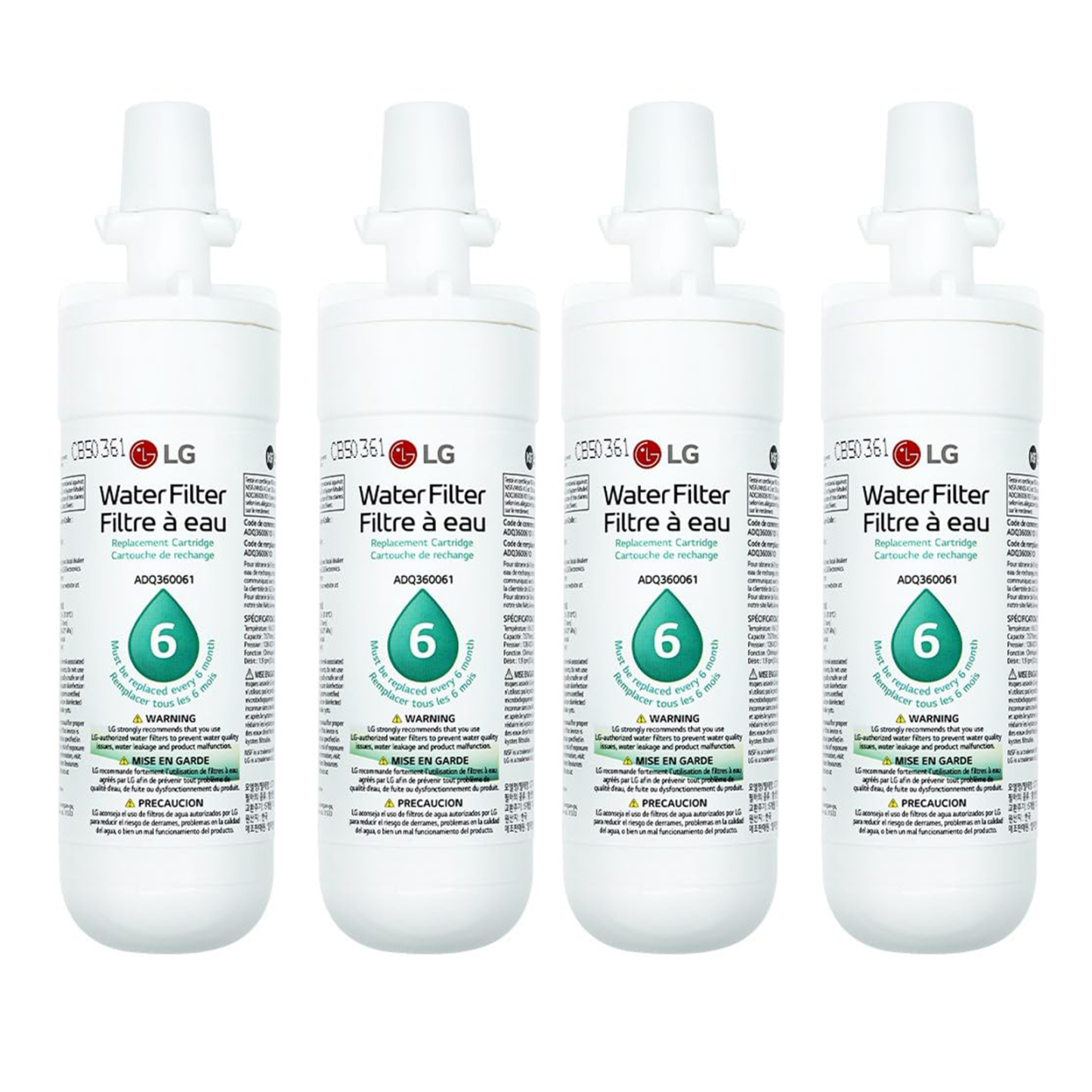 LG LT700P ADQ36006101 Refrigerator Water Filter