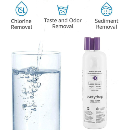 EveryDrop by Whirlpool Ice and Water Refrigerator Filter 1, EDR1RXD1