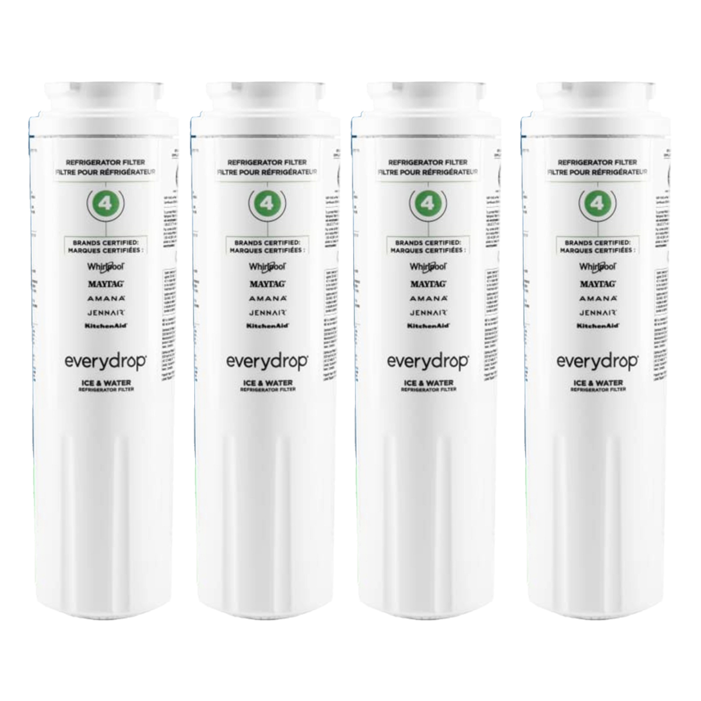 EveryDrop by Whirlpool Ice and Water Refrigerator Filter 4, EDR4RXD1