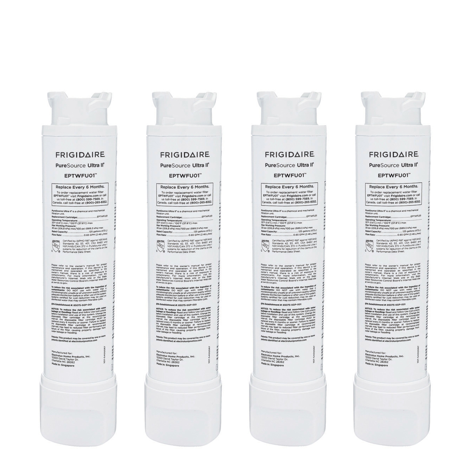 Frigidaire EPTWFU01 PureSource Ultra II Refrigerator Water Filter