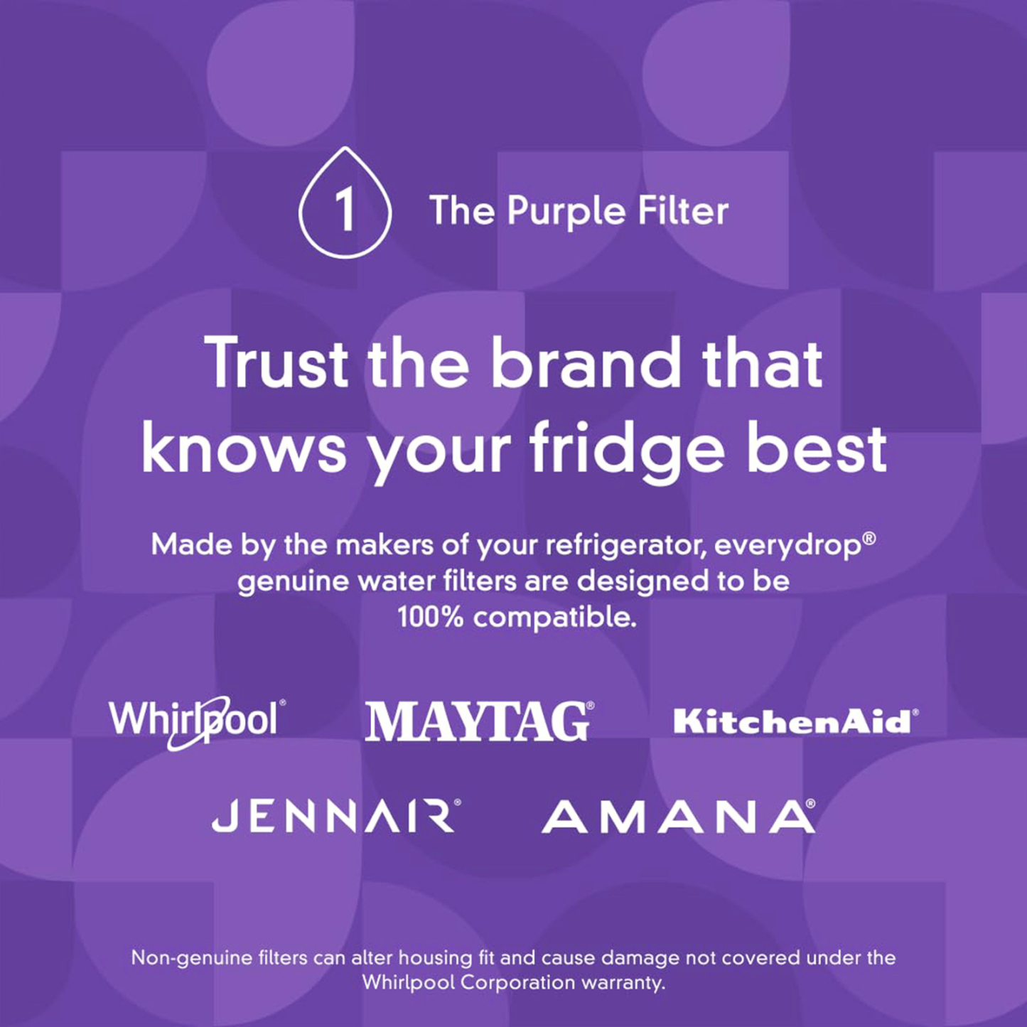 EveryDrop by Whirlpool Ice and Water Refrigerator Filter 1, EDR1RXD1