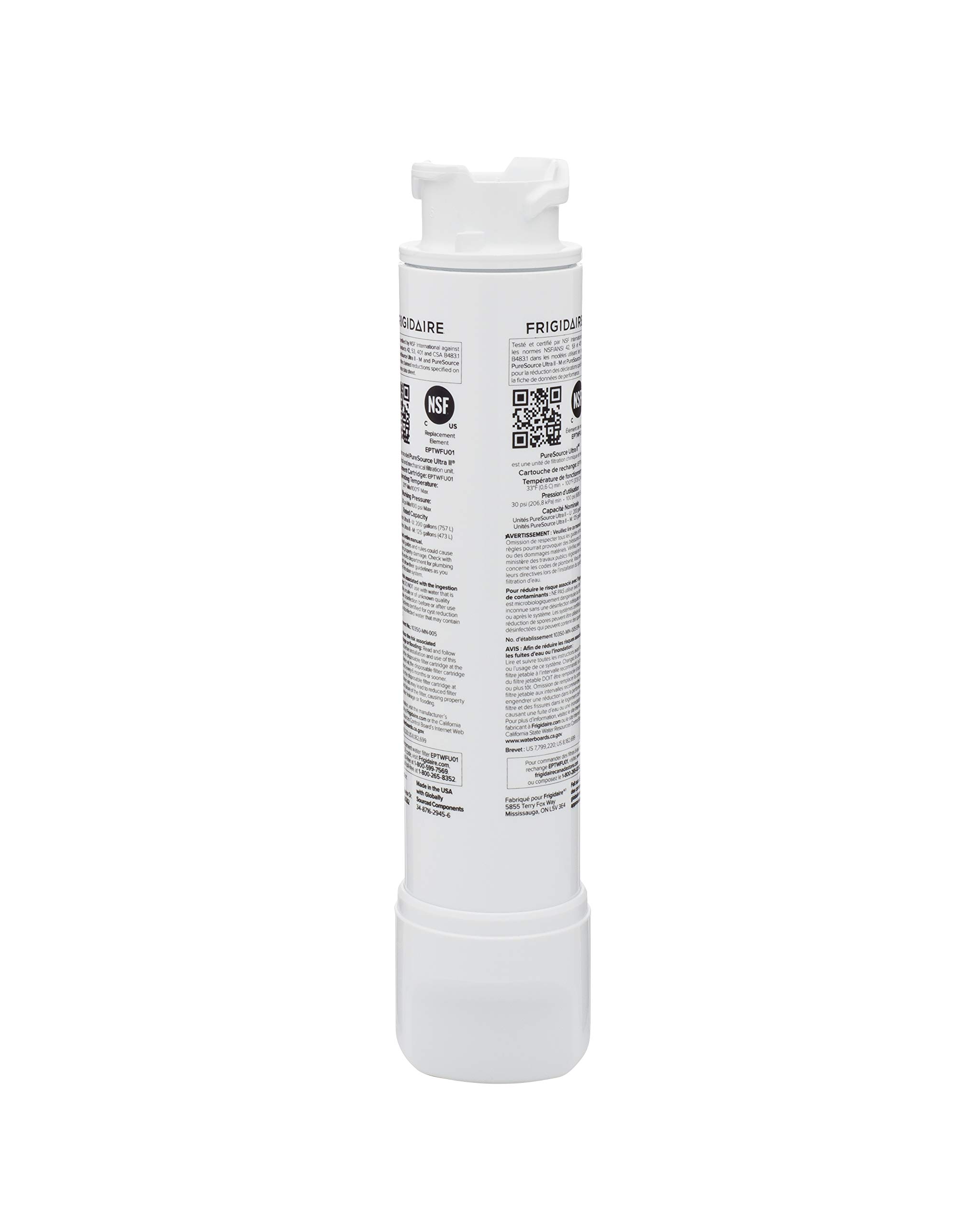 Frigidaire EPTWFU01 PureSource Ultra II Refrigerator Water Filter