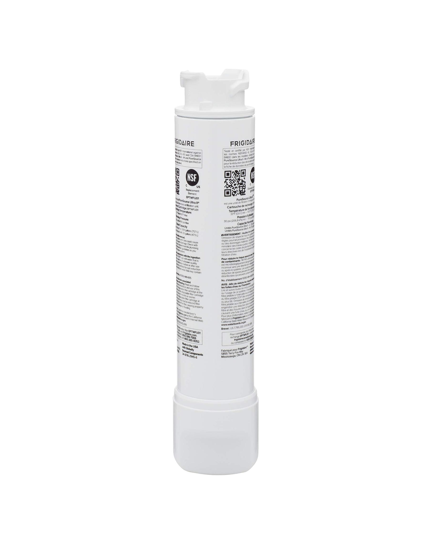 Frigidaire EPTWFU01 PureSource Ultra II Refrigerator Water Filter