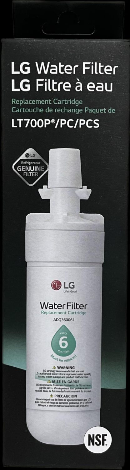 LG LT700P ADQ36006101 Refrigerator Water Filter