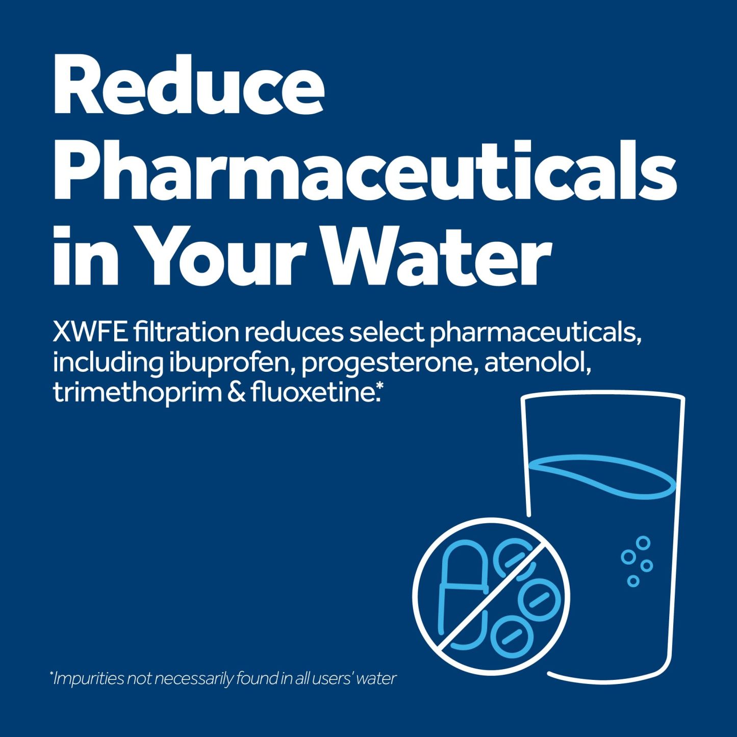 GE XWFE Refrigerator Water Filter - XWFE GE water filter