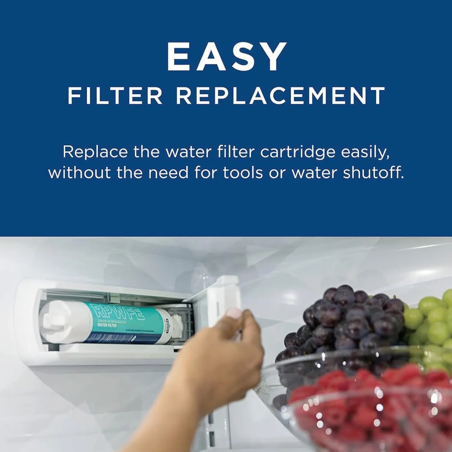 RPWFE Water Filter - White, Compatible with RPWFE Water Filter