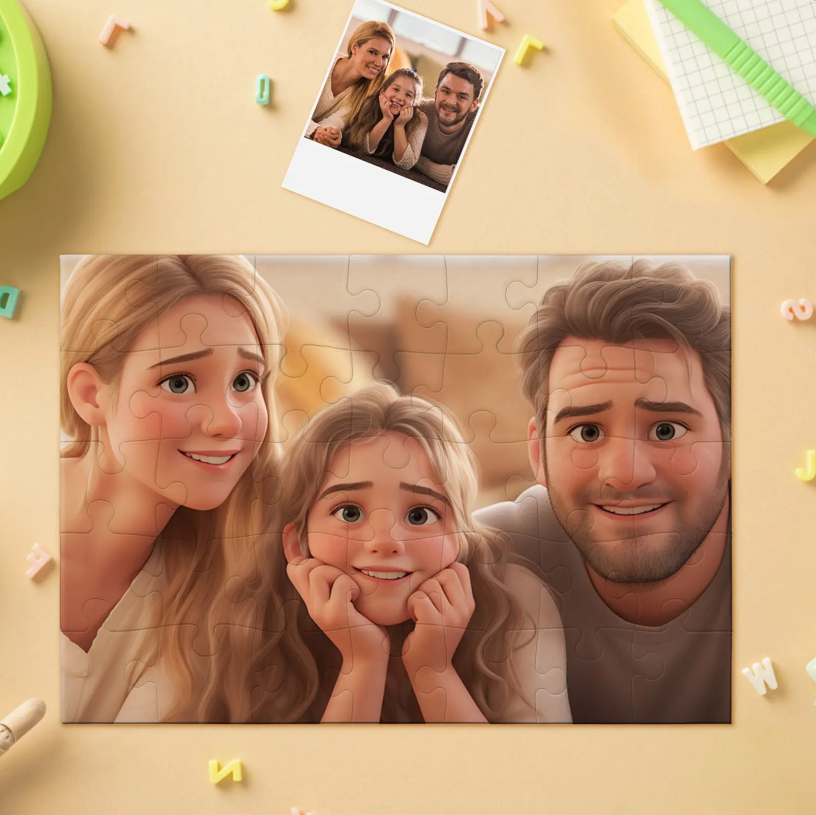 Personalized Photo Horizontal Puzzle – Custom Jigsaw Gift Birthday Gift Christmas Gift
