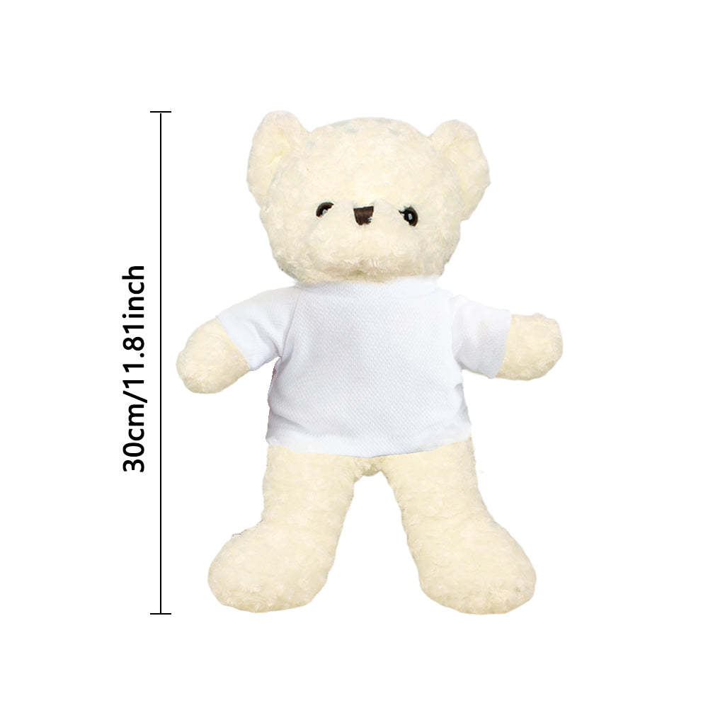 Personalized Teddy Bear Plush Toys Custom Bear Stuffed Animal Gifts for Birthday
