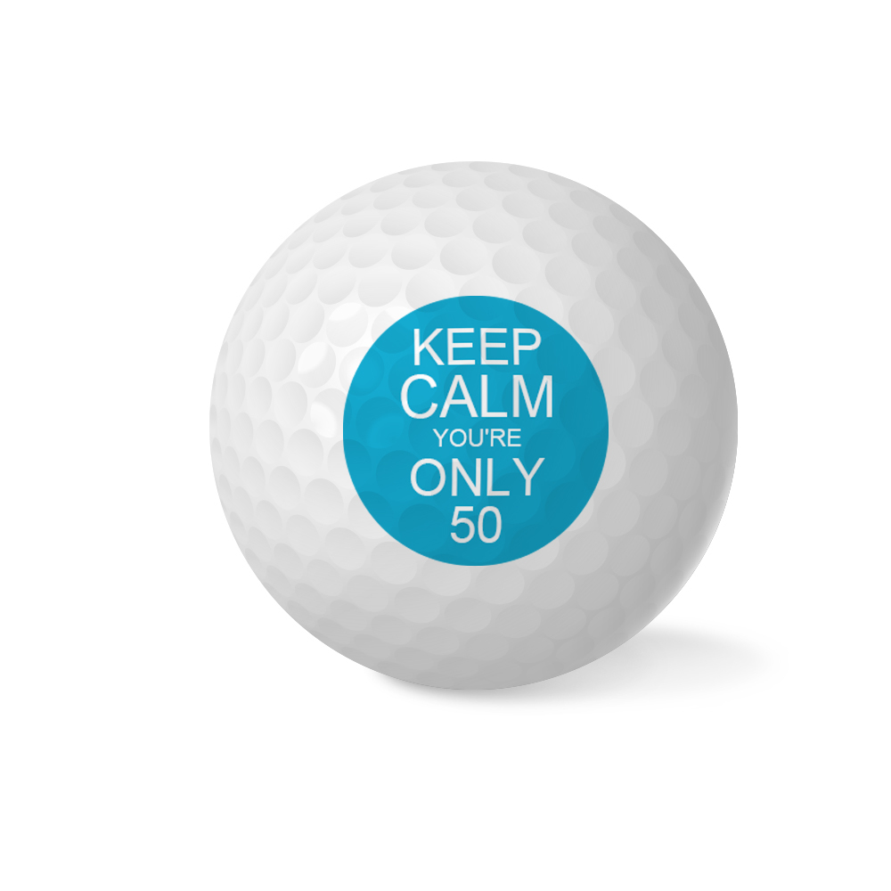 Custom Golf Balls Personalized Your Age Golf Ball Gifts for Birthday