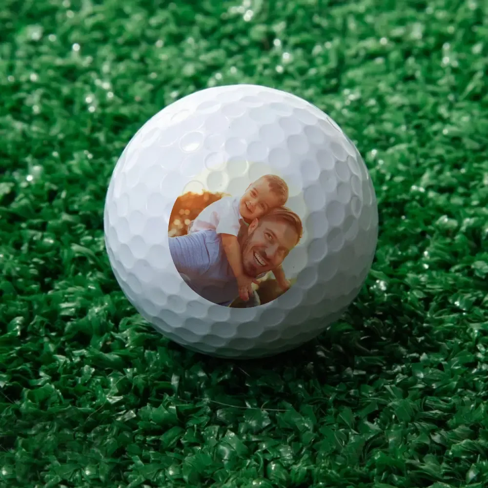 Custom Golf Ball with Picture Gift for Golf Lover