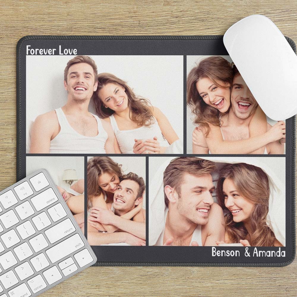 Custom Photo Game Mousepad Personalized Mouse Pad with Name