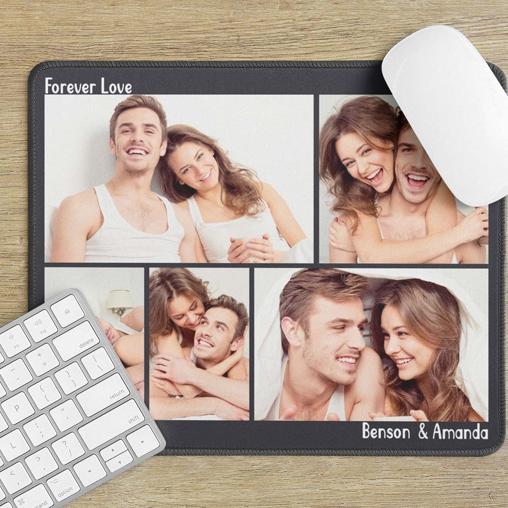 Custom Photo Game Mousepad Personalized Mouse Pad with Name