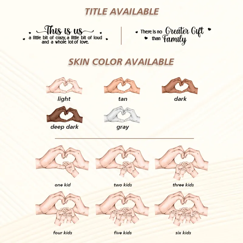 Personalized Building Brick Family Puzzle Building Brick Blocks Gift for Mother