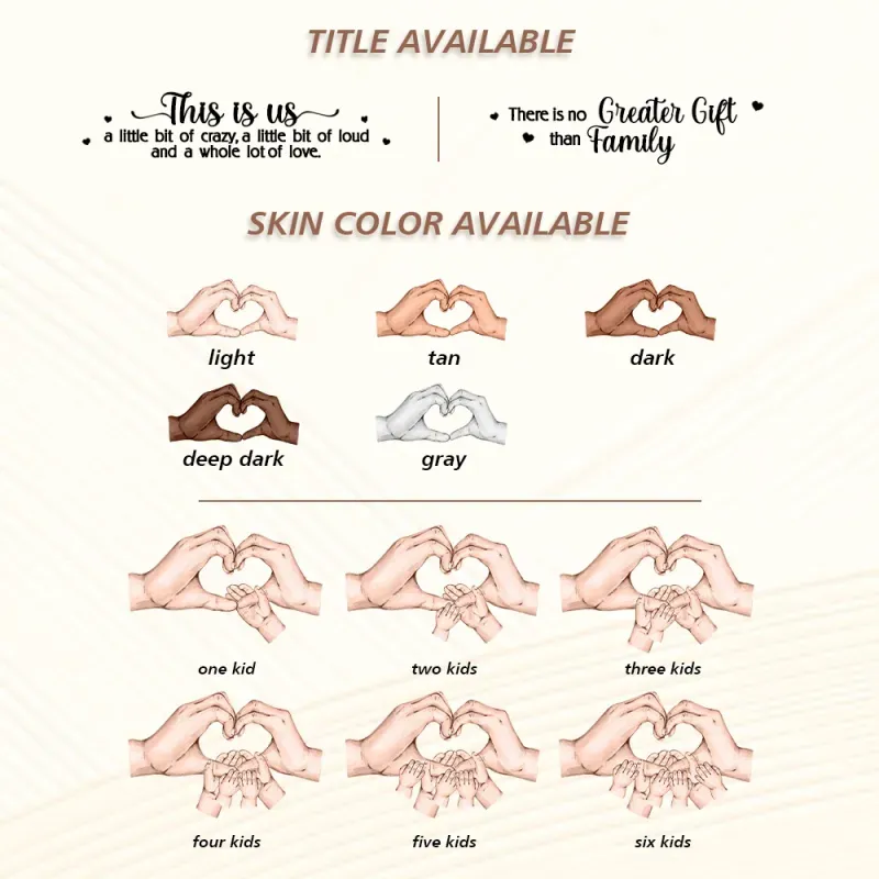 Personalized Building Brick Family Puzzle Building Brick Blocks Gift for Mother