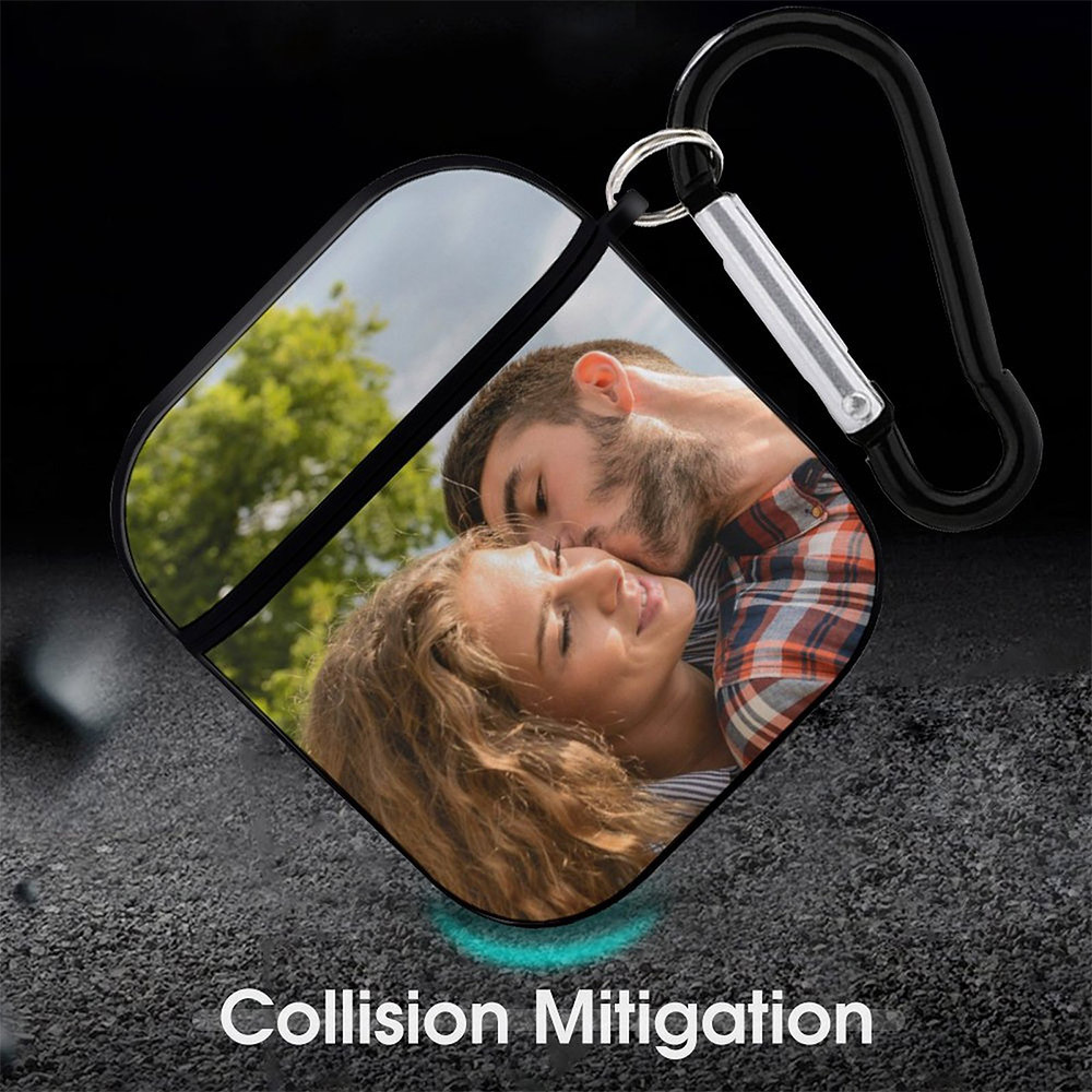 Fully Customized Airpods Case for Airpods 1/2 with Keychain