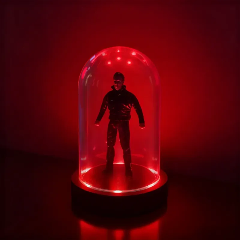 Halloween Character Shade Night Light – Spooky Desktop Decoration for Holiday Ambience