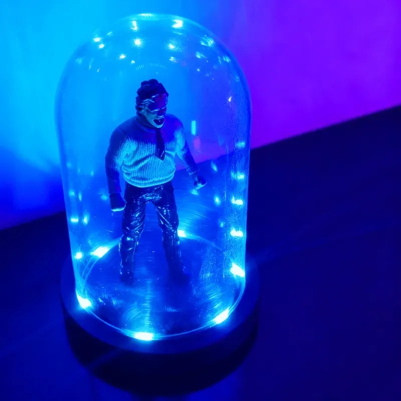 Halloween Character Shade Night Light – Spooky Desktop Decoration for Holiday Ambience