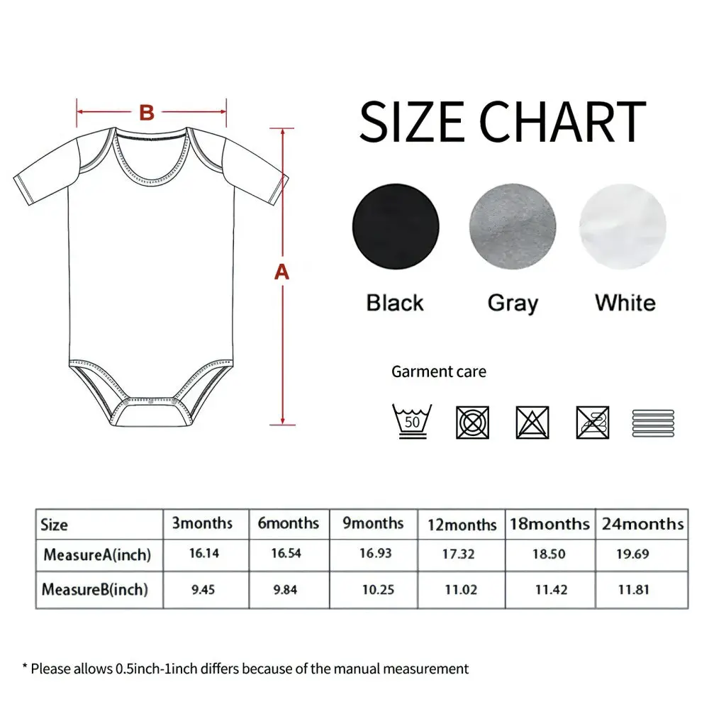 Personalized Our First Father’s Day Handprint Baby T-Shirt Gift for Baby