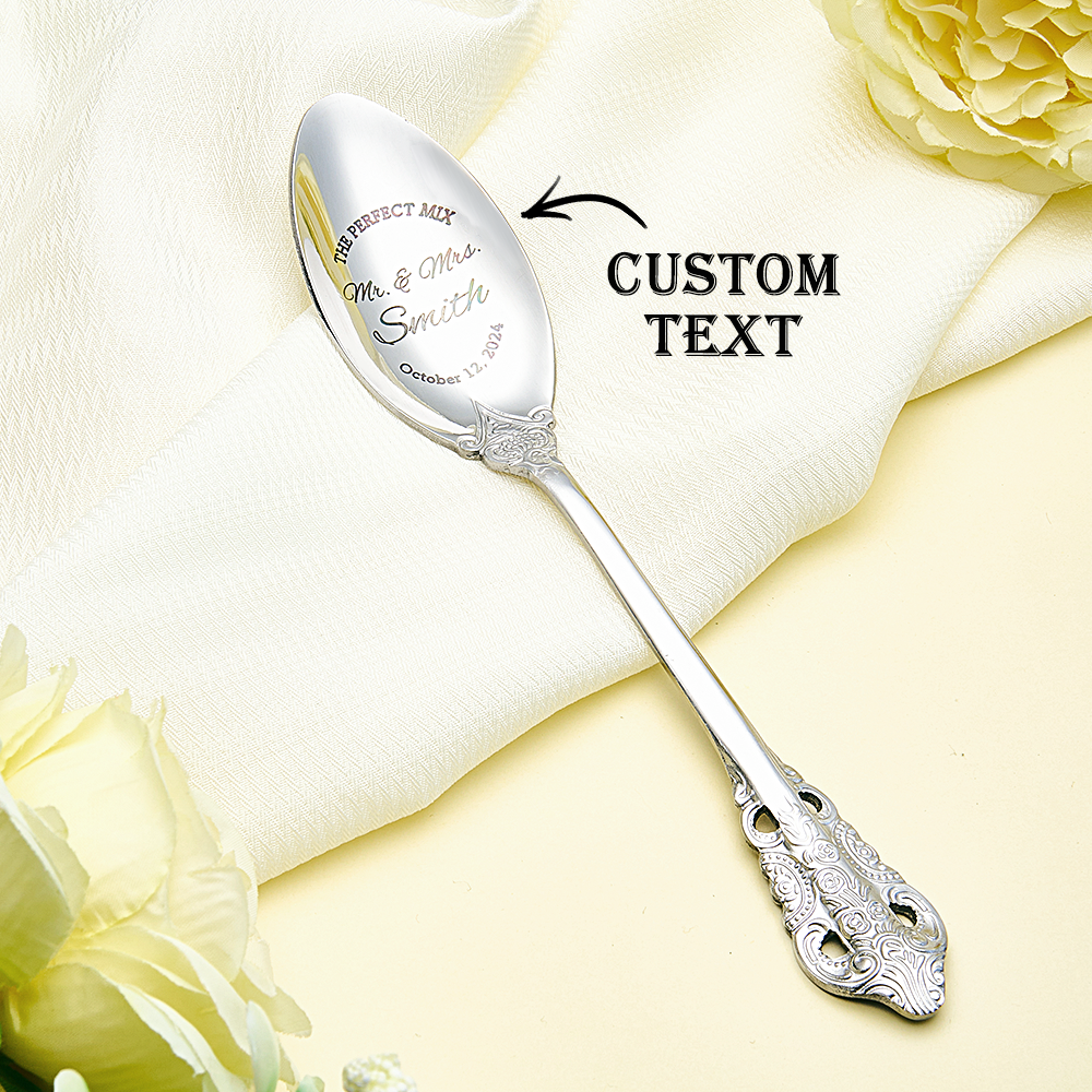 Personalized Wedding Tableware Mr & Mrs Wedding Forks Wedding Gifts