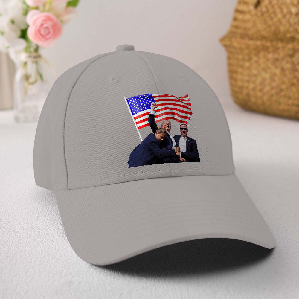 Fight! 2024 Assassination Hat Trump 2024 Shot Hat for Donald Trump Supporter