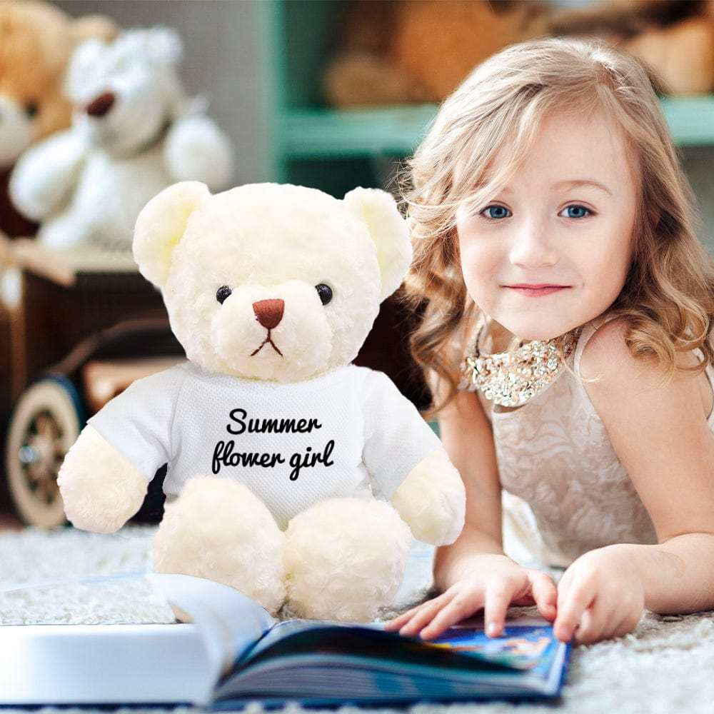 Personalized Teddy Bear Plush Toys Custom Bear Stuffed Animal Gifts for Birthday