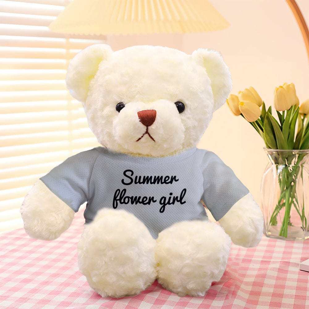 Personalized Teddy Bear Plush Toys Custom Bear Stuffed Animal Gifts for Birthday