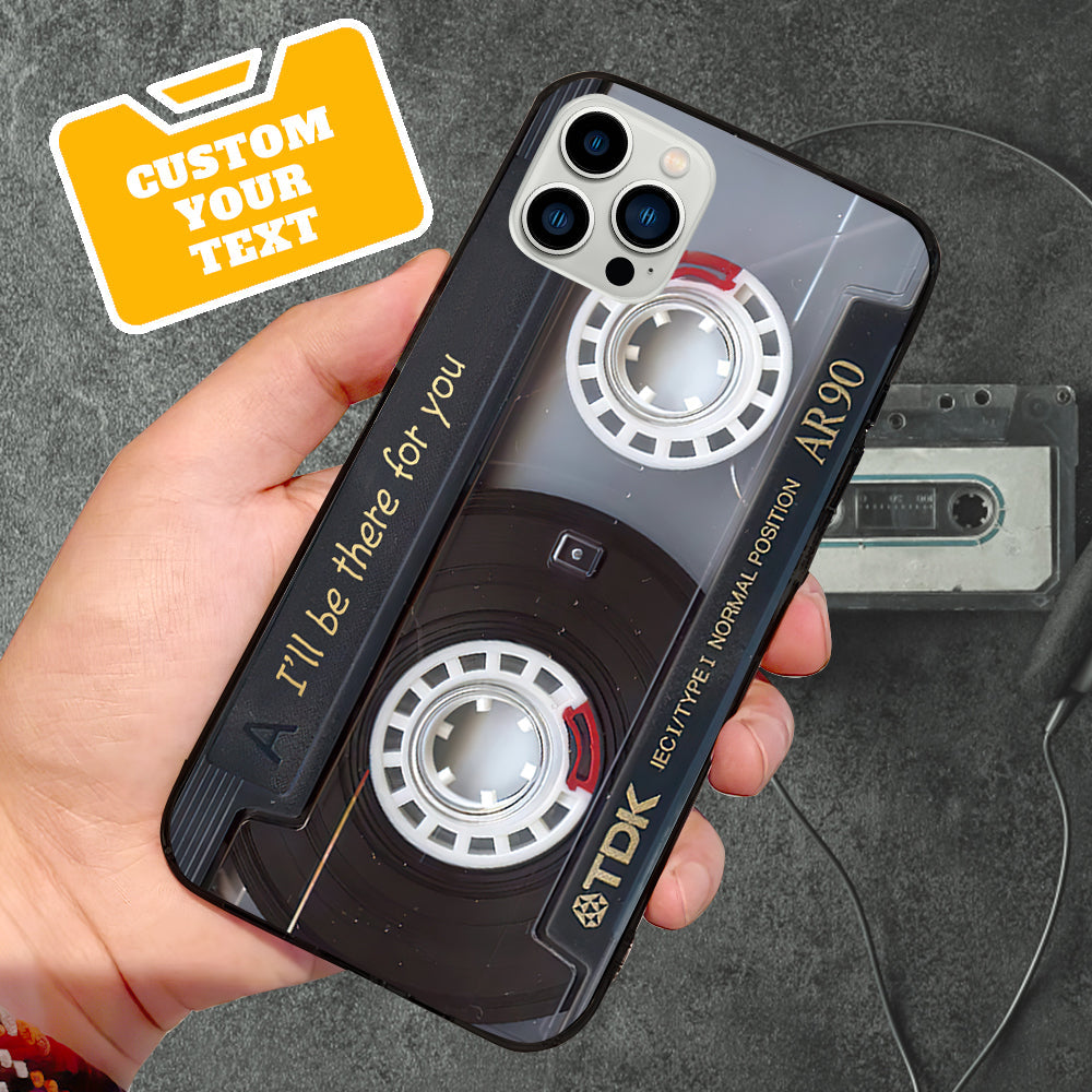 Customized Cassette Phone Case iPhone 13 iPhone 12 iPhone 11 iPhone X