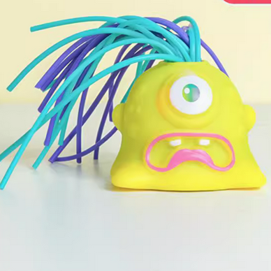 Pull-Hair Screaming Monster – Funny Stress Relief Toy in 6 Colors