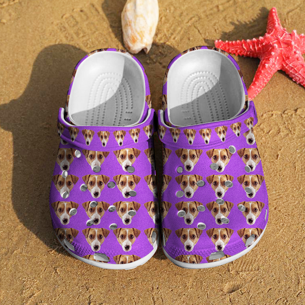 Personalized Funny Clog with Pet Face Clogs Slipper Birthday Gift for Pet Lover