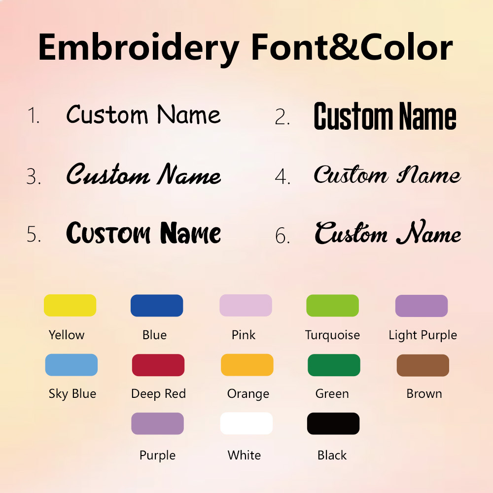 Personalized Name Embroidery Backpack Custom Bear Backpack School Bags Gift for Kids