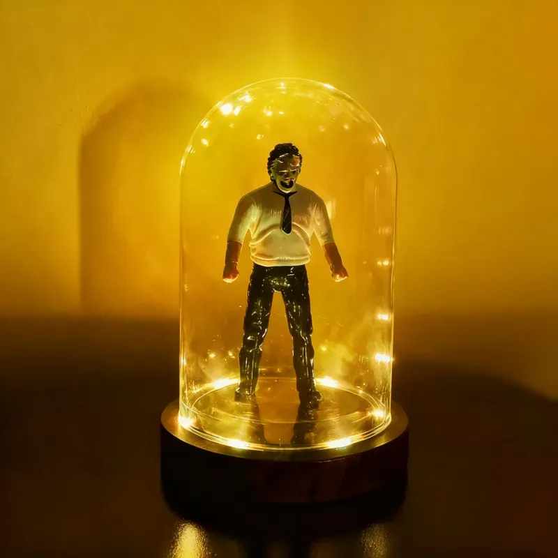 Halloween Character Shade Night Light – Spooky Desktop Decoration for Holiday Ambience