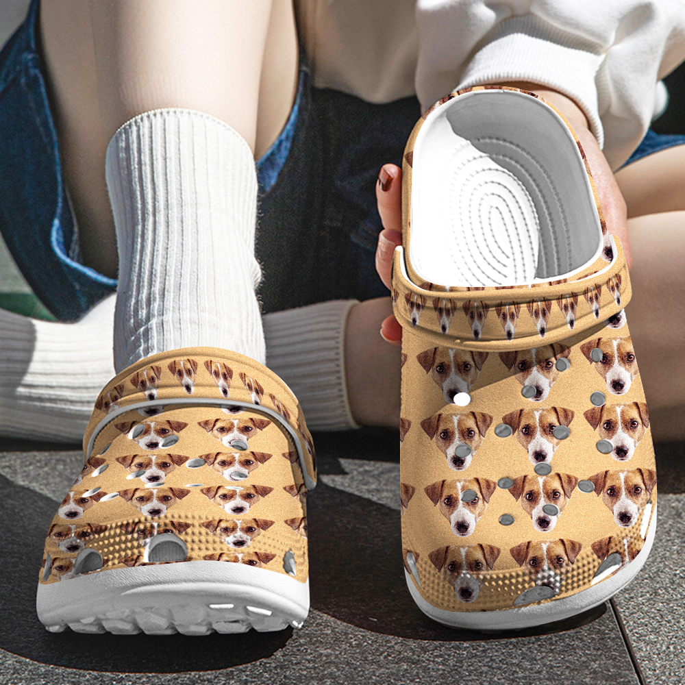 Personalized Funny Clog with Pet Face Clogs Slipper Birthday Gift for Pet Lover