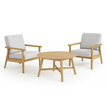 Mobilier de salon,Ensemble table et chaises