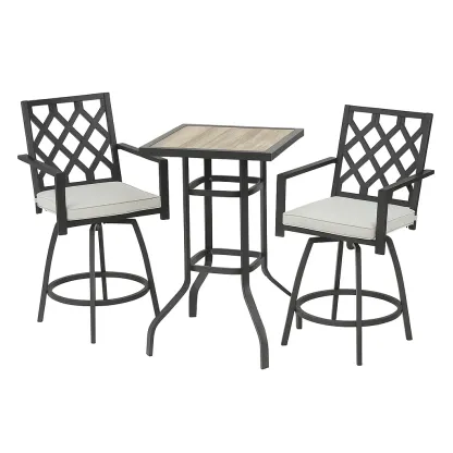 Mobilier de terrasse,Ensemble bar de terrasse