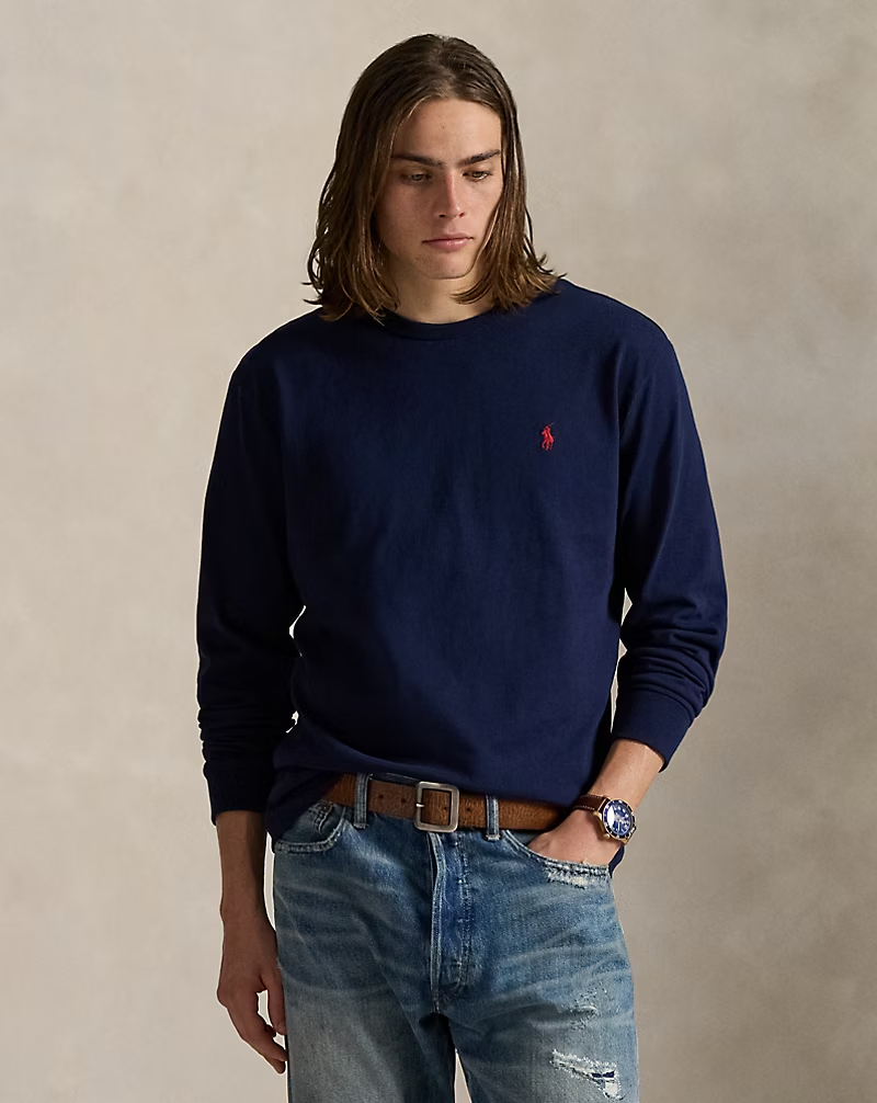 Classic Fit Long-Sleeve T-shirt
