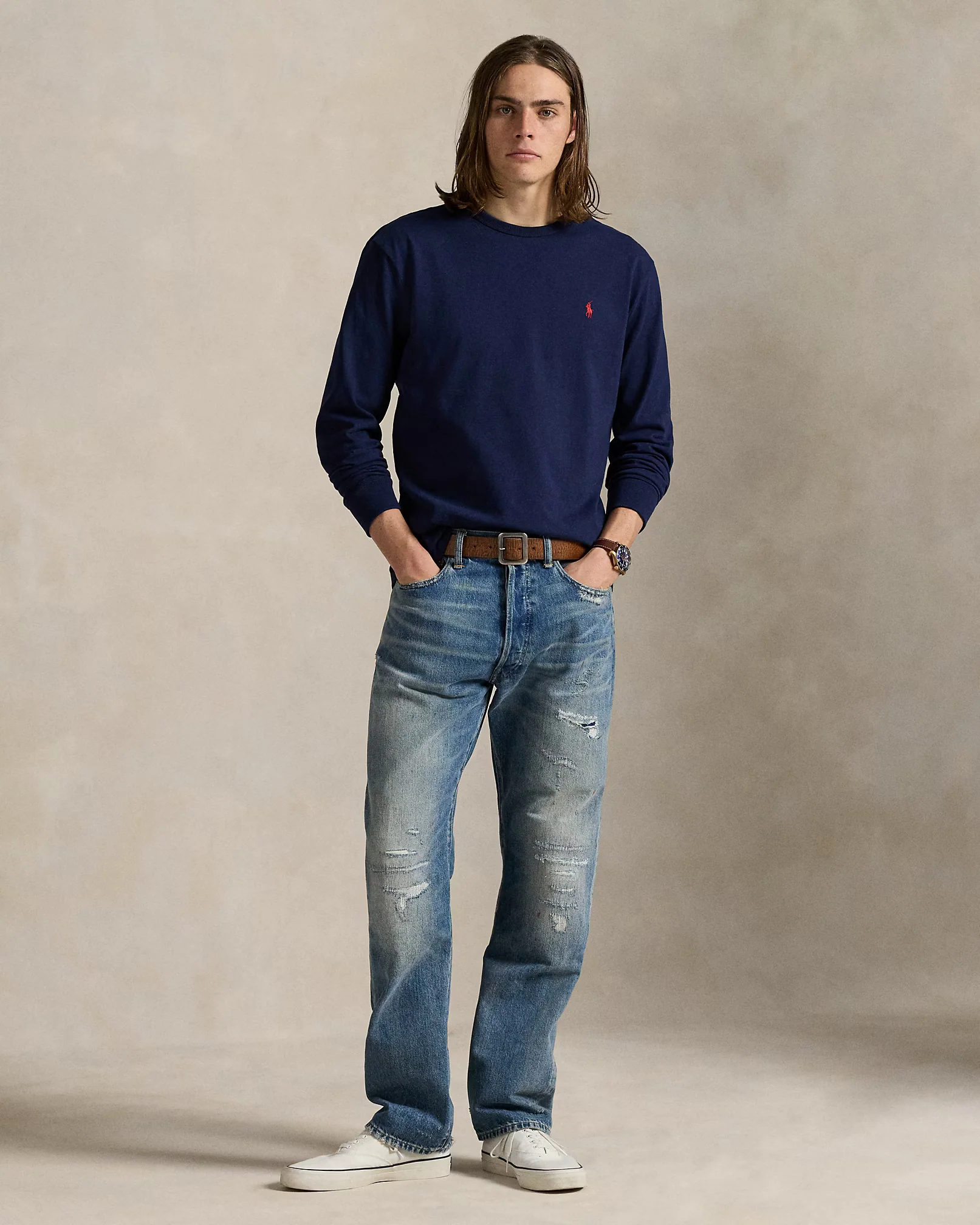 Classic Fit Long-Sleeve T-shirt