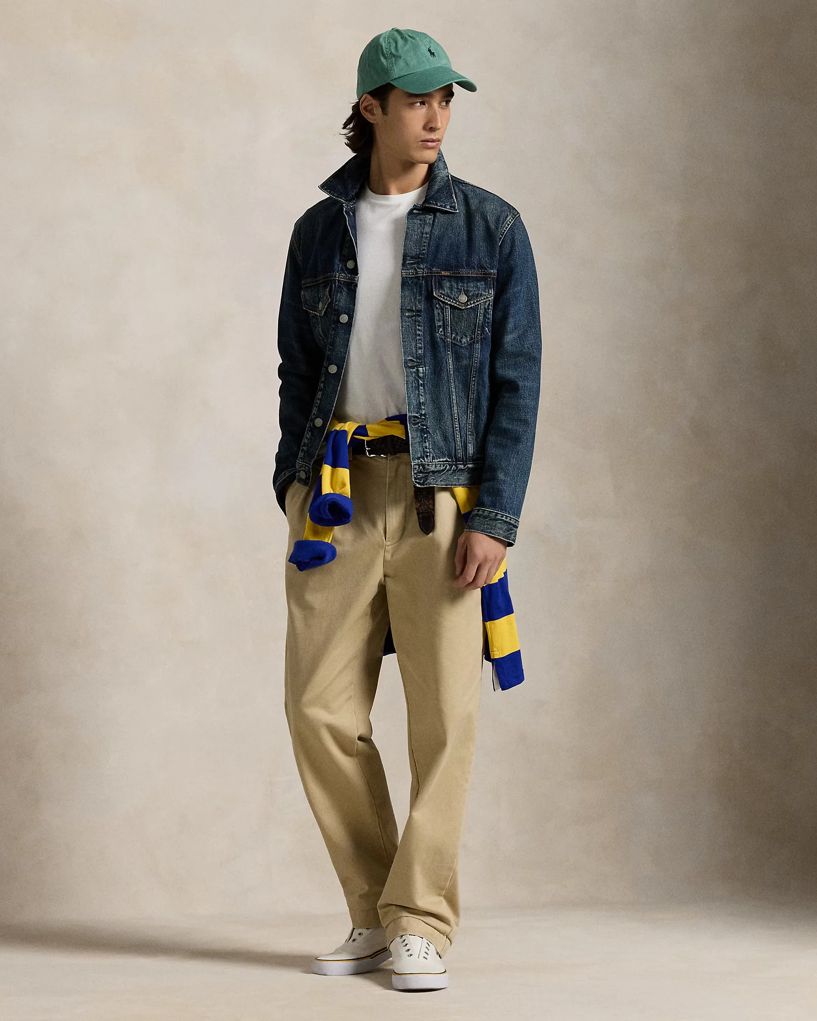 Custom Slim Fit Jersey Crewneck T-Shirt Save to Wishlist Polo Ralph Lauren