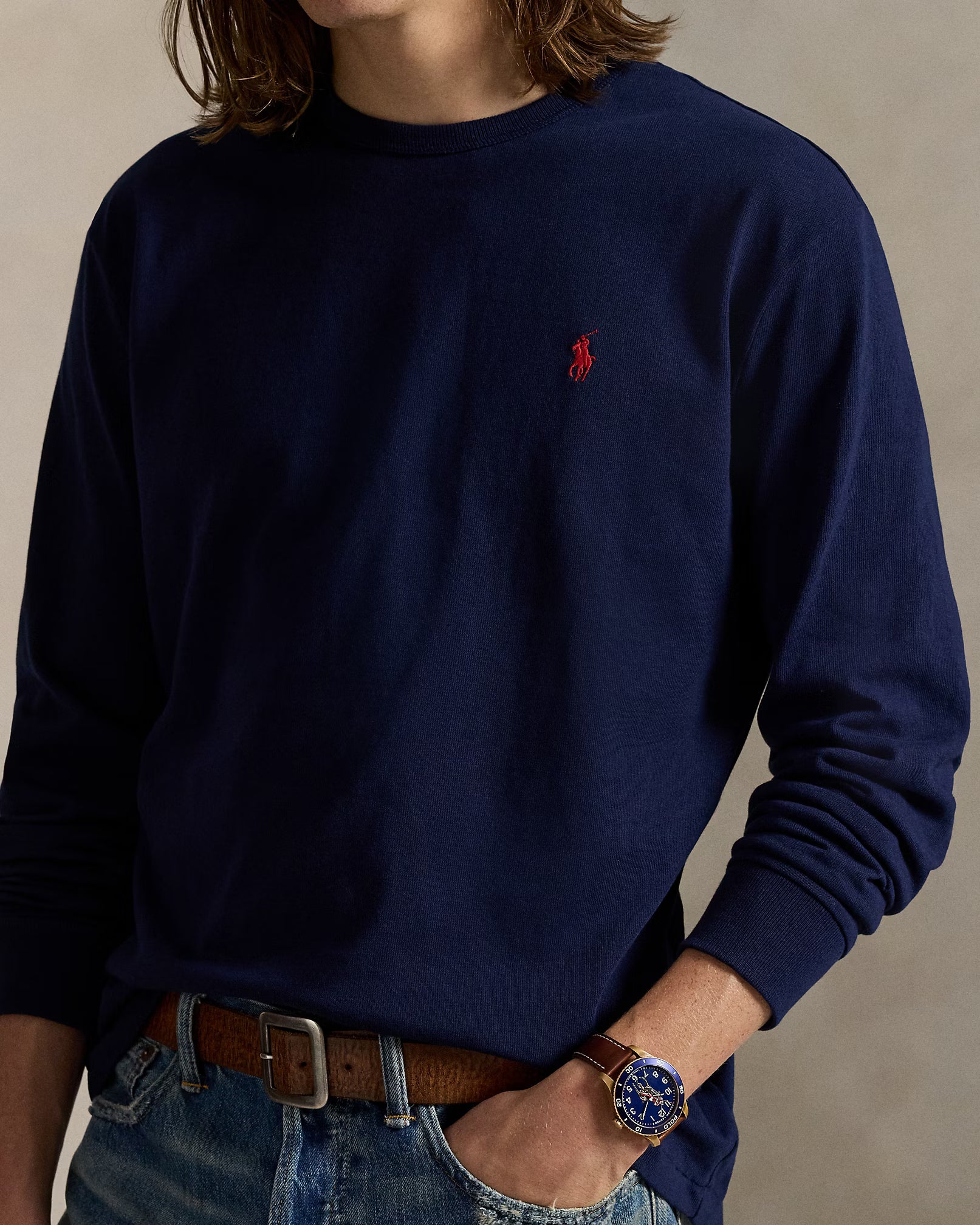 Classic Fit Long-Sleeve T-shirt