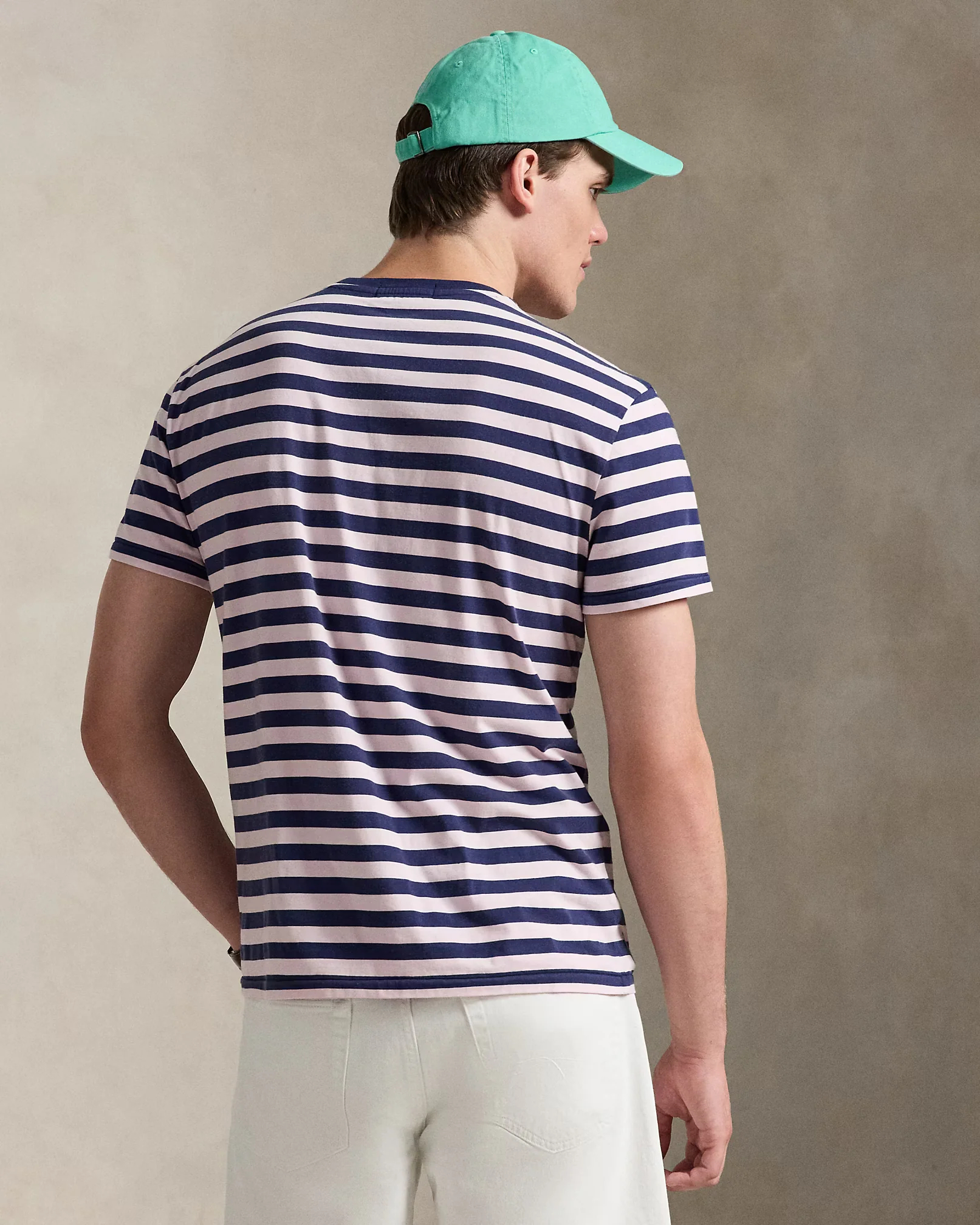 Classic Fit Striped Jersey T-Shirt