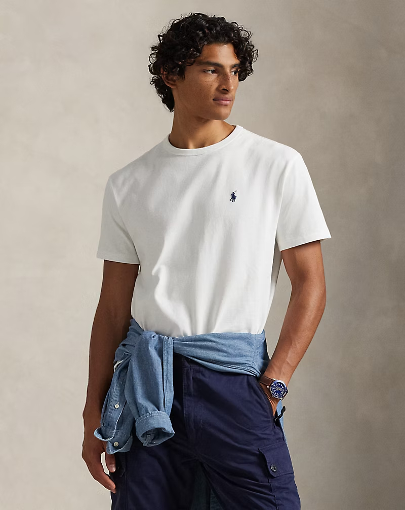Classic Fit Heavyweight Jersey T-Shirt Save to Wishlist Polo Ralph Lauren