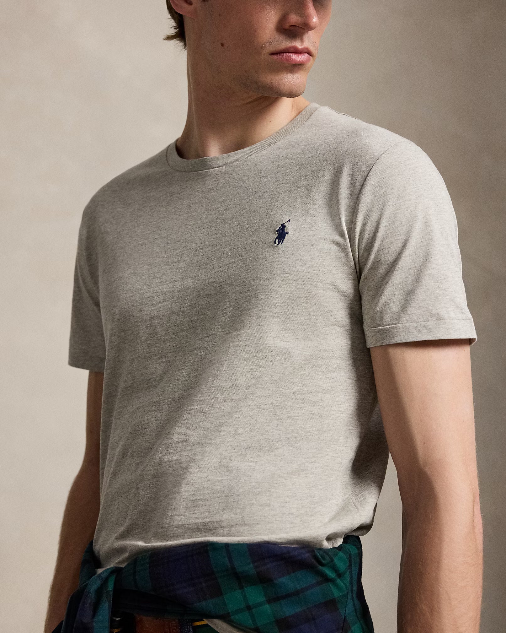 Custom Slim Fit Jersey Crewneck T-Shirt Save to Wishlist Polo Ralph Lauren