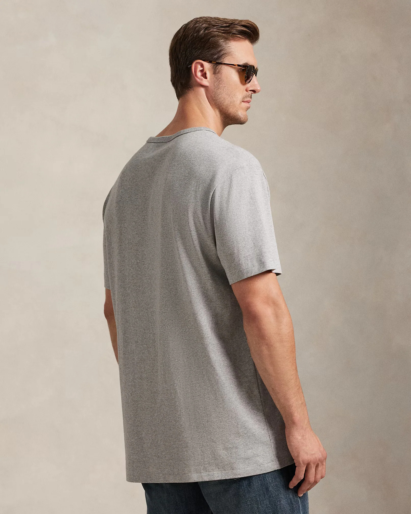 Relaxed Fit Cotton Jersey Tee