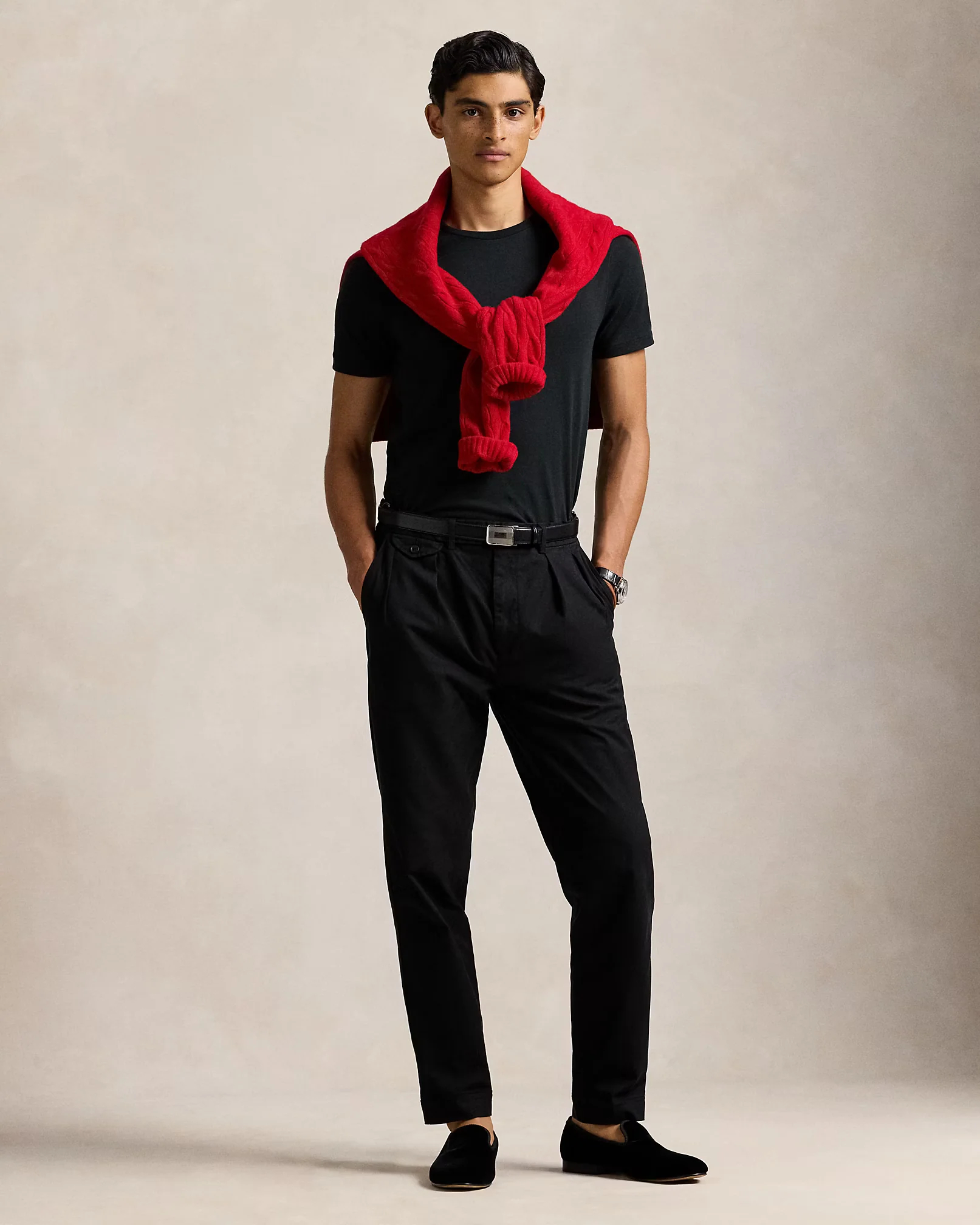 Custom Slim Fit Jersey Crewneck T-Shirt Save to Wishlist Polo Ralph Lauren