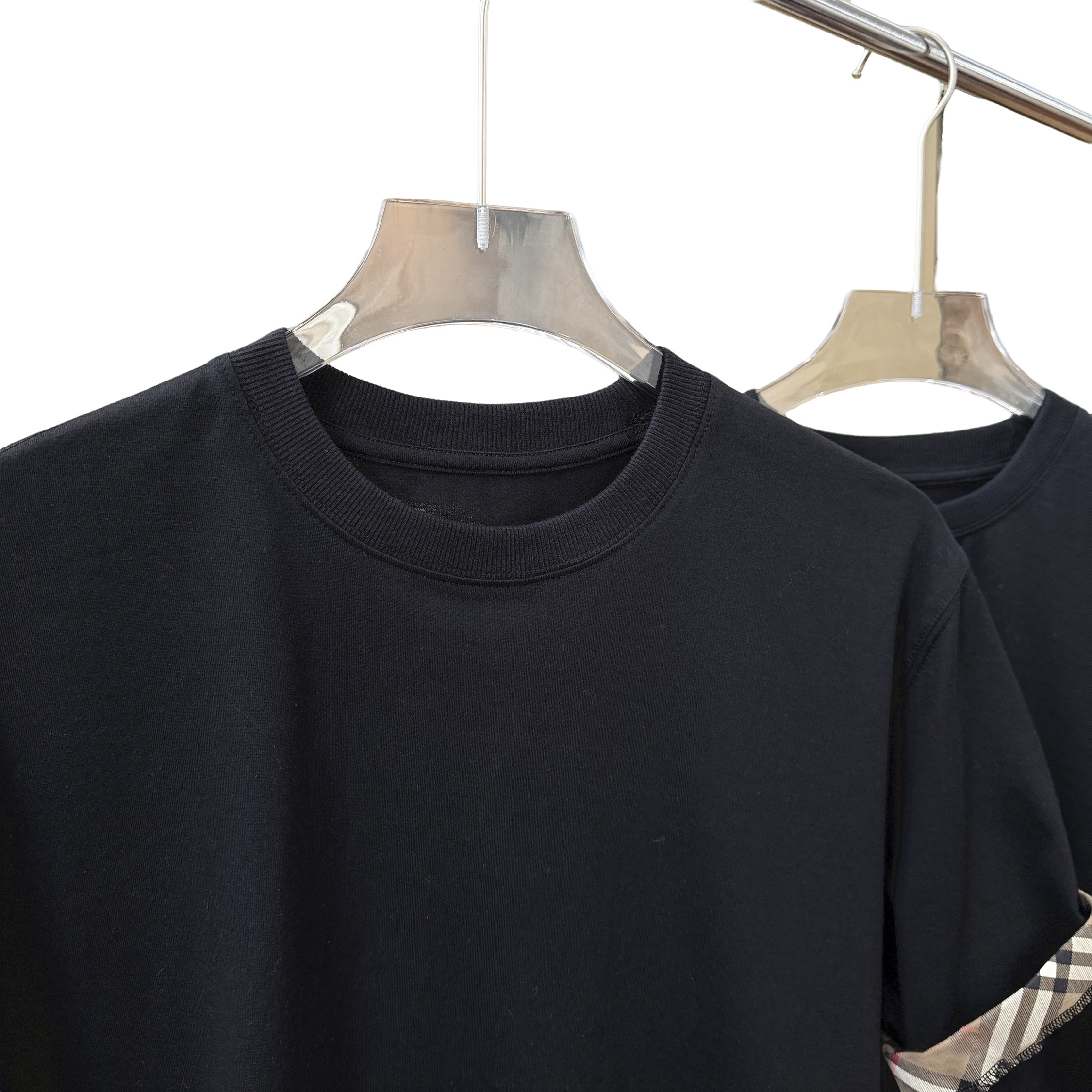 Organic Cotton Check Sleeve